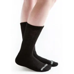 Doc Ortho Ultra Soft Loose Fit Diabetic Crew Socks, 3 pairs