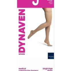Dynaven Sheer Women's Thigh High 15-20 mmHg