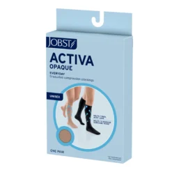 JOBST® ACTIVA Opaque Thigh High 20-30 mmHg w/ Silicone Dot Band