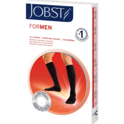 JOBST® forMen Knee High w/ SoftFit Band 20-30 mmHg, Open Toe