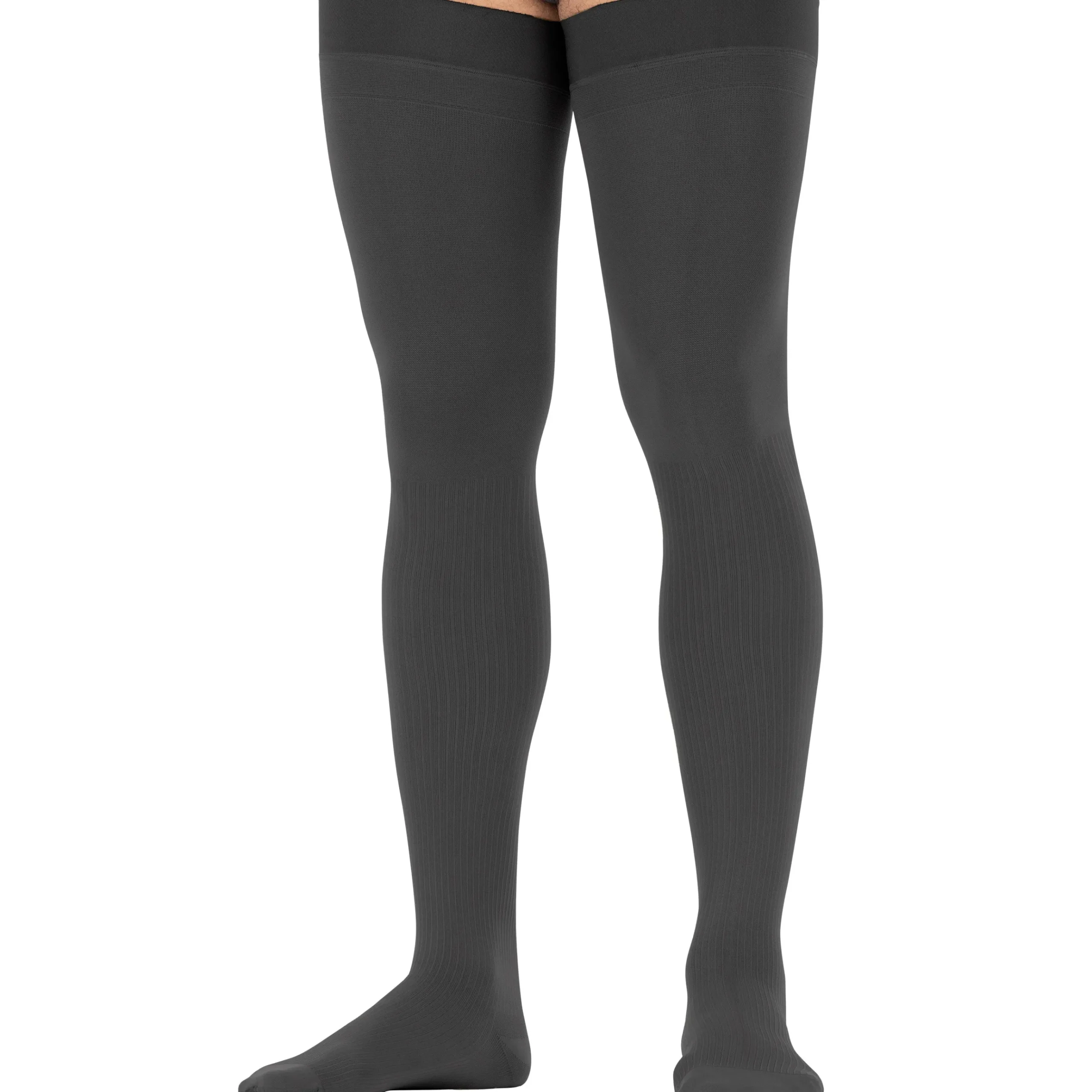 JOBST® forMen Thigh High w/ Micro Dotted Band 15-20 mmHg