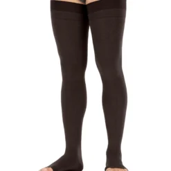 JOBST® forMen Thigh High w/ Micro Dotted Band 20-30 mmHg, Open Toe