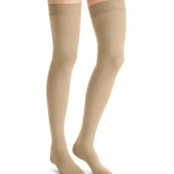 JOBST® Opaque Sensitive Women's Thigh High 15-20 mmHg
