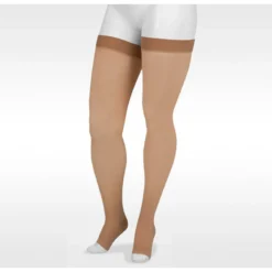 Juzo Basic Thigh High 30-40 mmHg, Open Toe