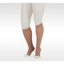 Juzo Dynamic Knee High 30-40 mmHg w/ 3.5 cm Silicone Band, Open Toe