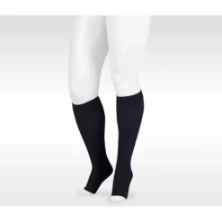 Juzo Dynamic Knee High 20-30 mmHg w/ 5 cm Silicone Band, Open Toe
