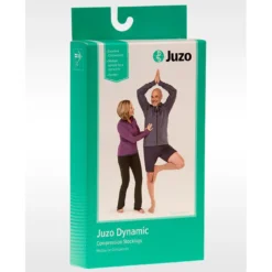 Juzo Dynamic Max Knee High 30-40 mmHg w/ 5 cm Silicone Band, Open Toe