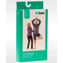 Juzo Dynamic Thigh High 40-50 mmHg w/ Hip Attachment, Open Toe