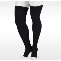 Juzo Dynamic Thigh High 30-40 mmHg w/ Silicone Band, Open Toe