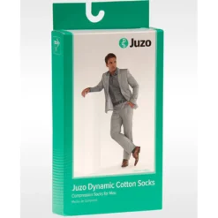 Juzo Men's Dynamic Cotton Knee High 30-40 mmHg