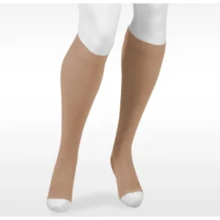 Juzo Move Knee High w/ Silicone Band 30-40 mmHg, Open Toe