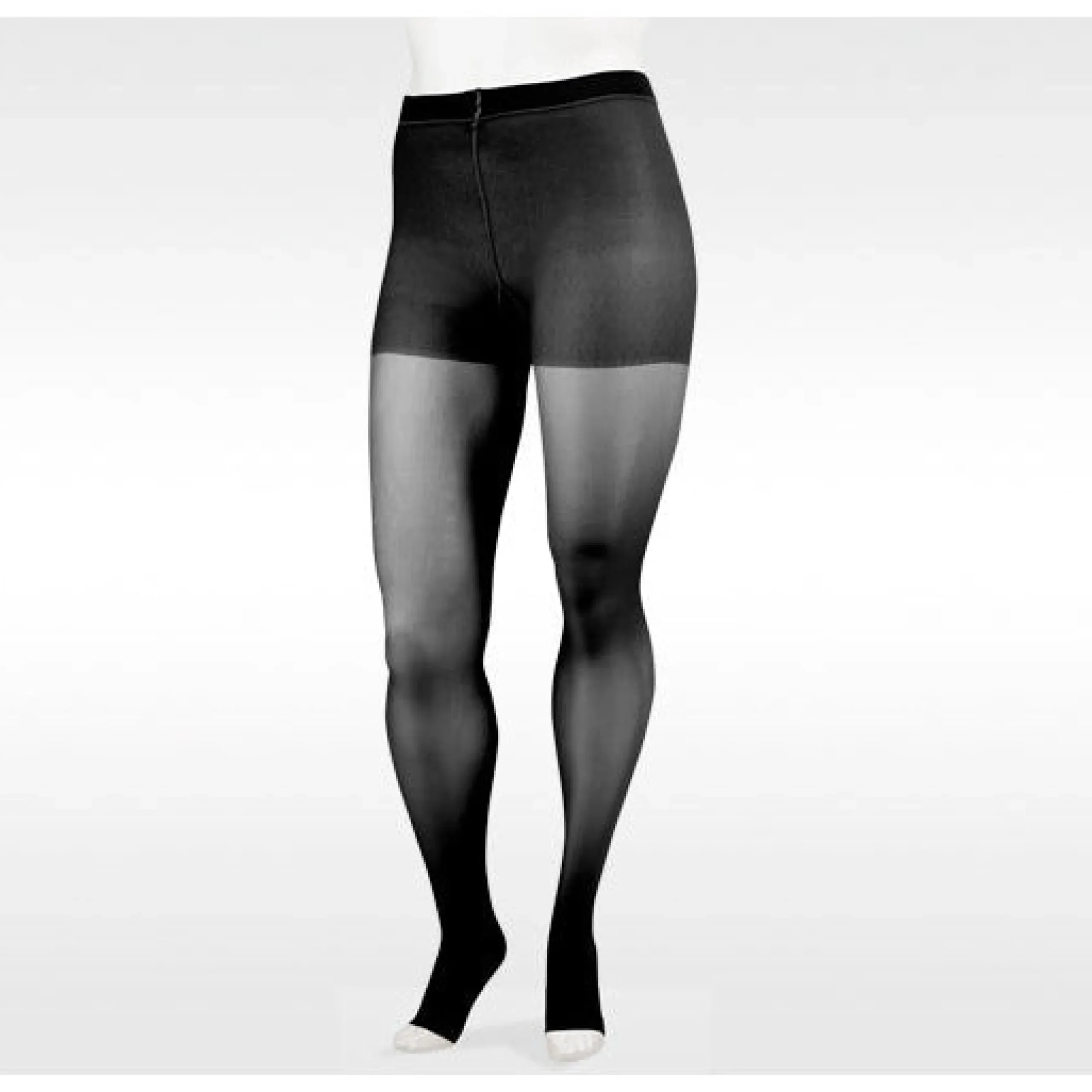 Juzo Naturally Sheer Pantyhose 15-20 mmhg, Open Toe