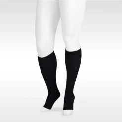 Juzo Soft Knee High 30-40 mmHg w/ Silicone Band, Open Toe