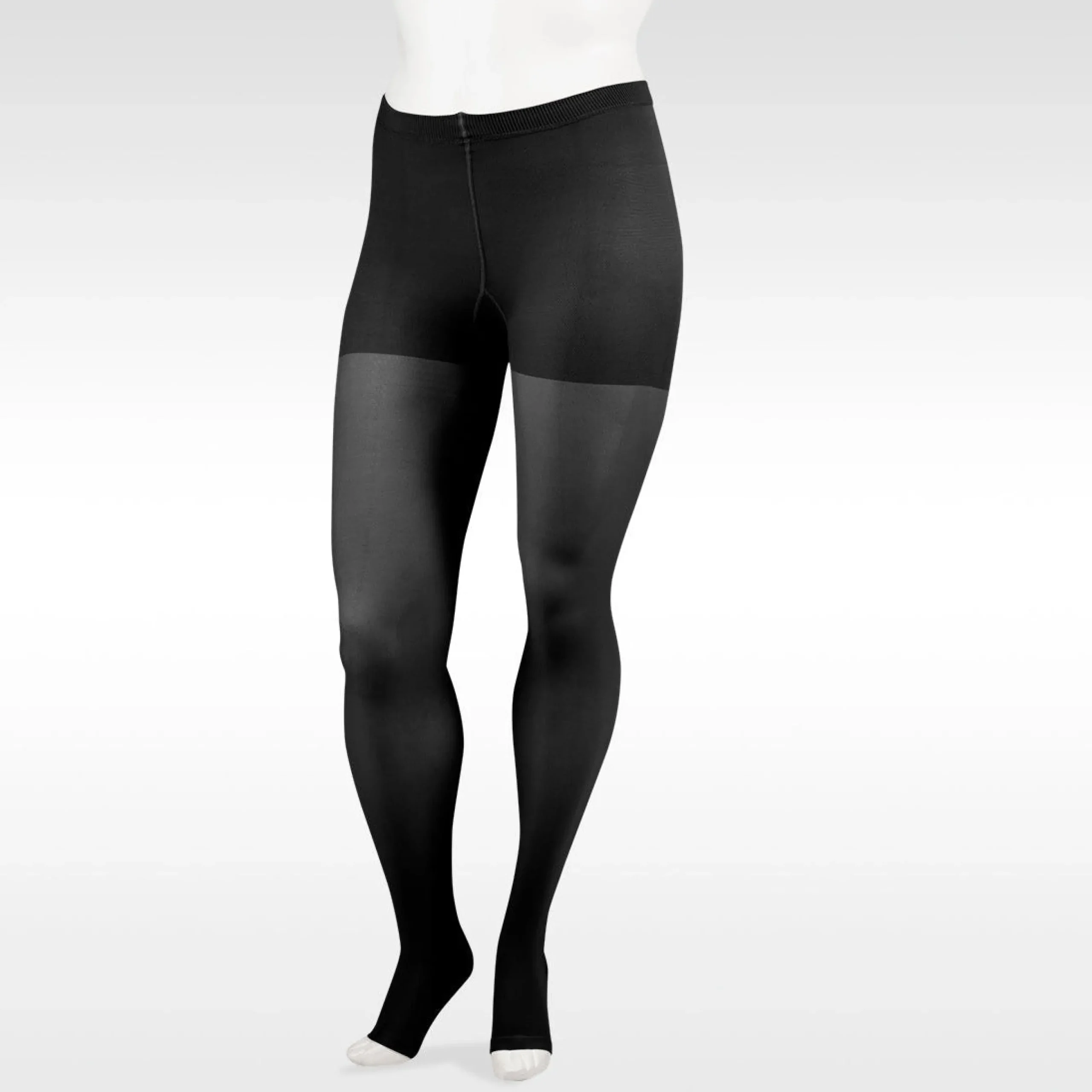 Juzo Soft Pantyhose 30-40 mmHg w/ Elastic Panty, Open Toe