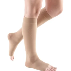 Mediven Comfort Knee High 15-20 mmHg, Open Toe w/ Silicone Top Band