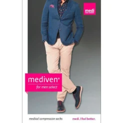 Mediven for Men Select Knee High 30-40 mmHg