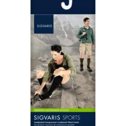 Sigvaris Merino Outdoor Socks Knee High 15-20 mmHg