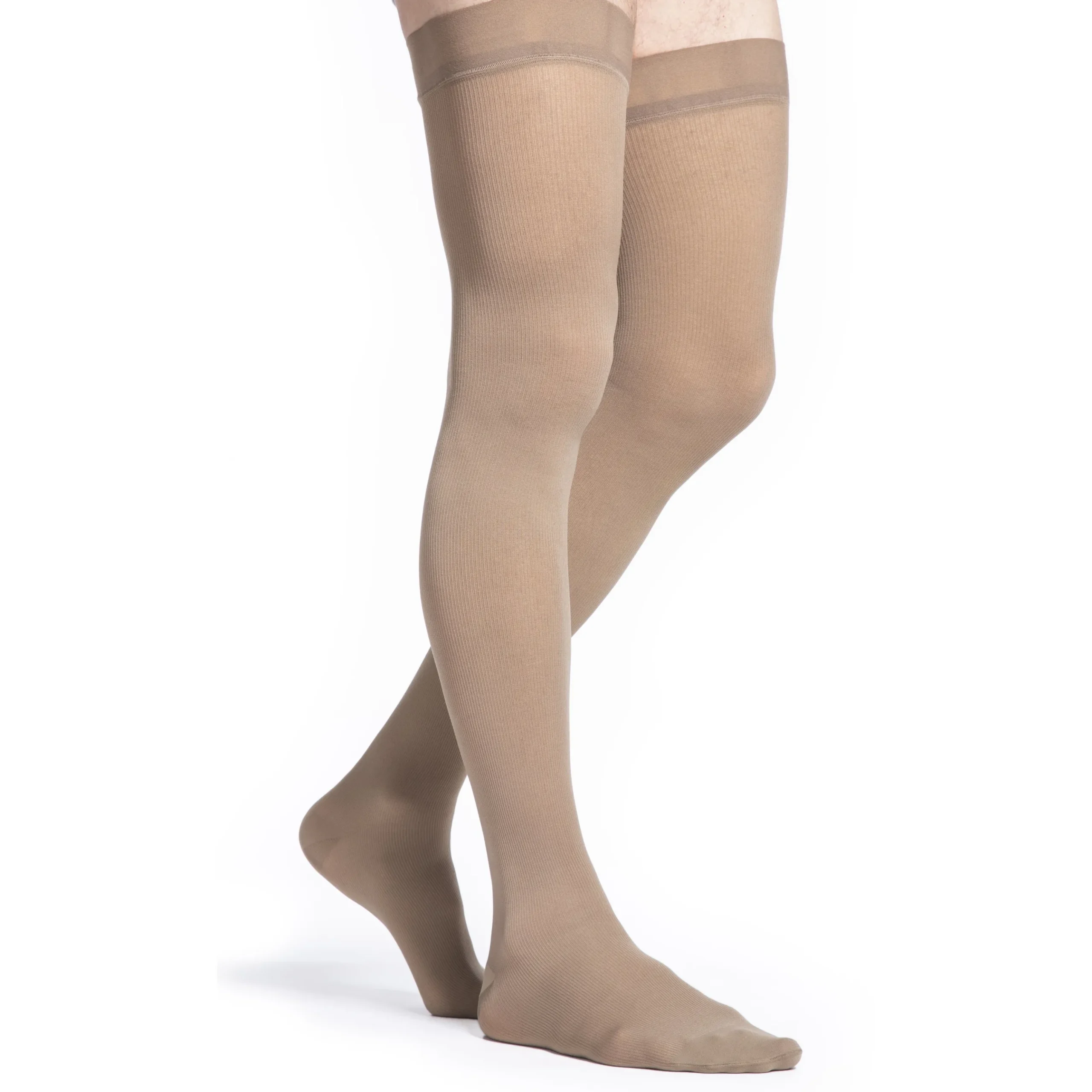 Sigvaris Microfiber Men's Thigh High 30-40 mmHg
