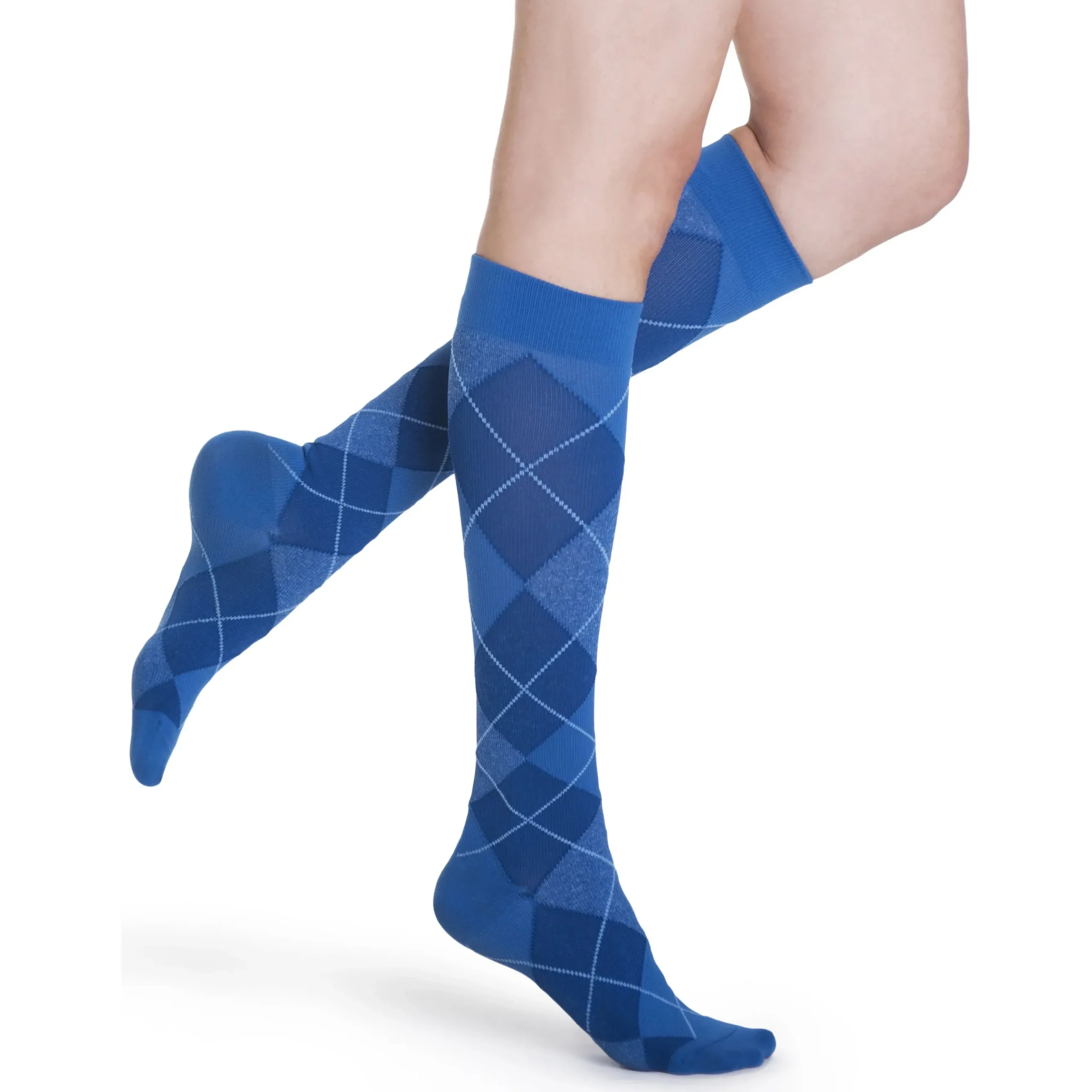 Sigvaris Microfiber Patterns Women's Knee High 20-30 mmHg