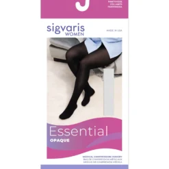 Sigvaris Opaque Women's Pantyhose 20-30 mmHg, Plus Sized