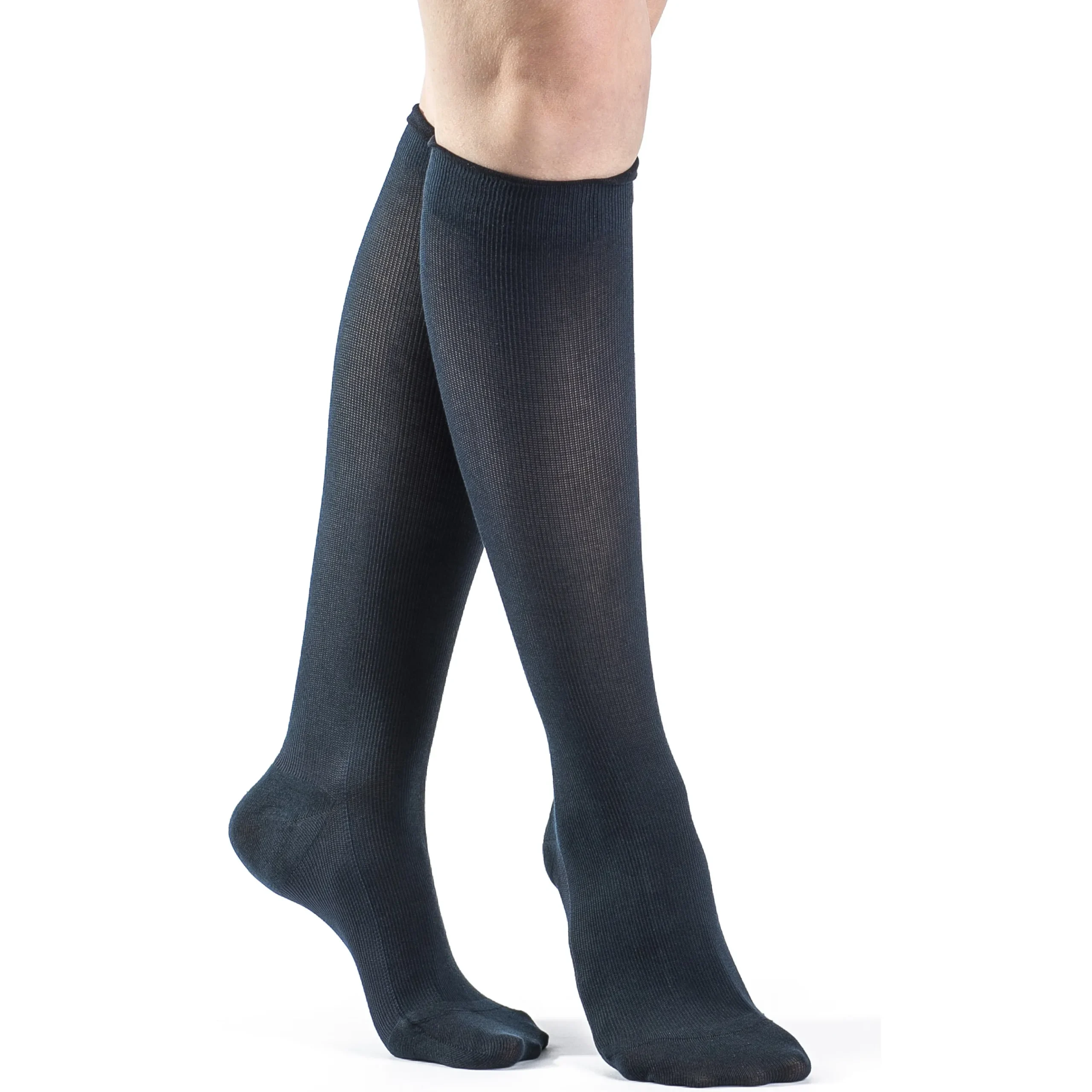 Sigvaris Sea Island Cotton Women's Knee High 20-30 mmHg