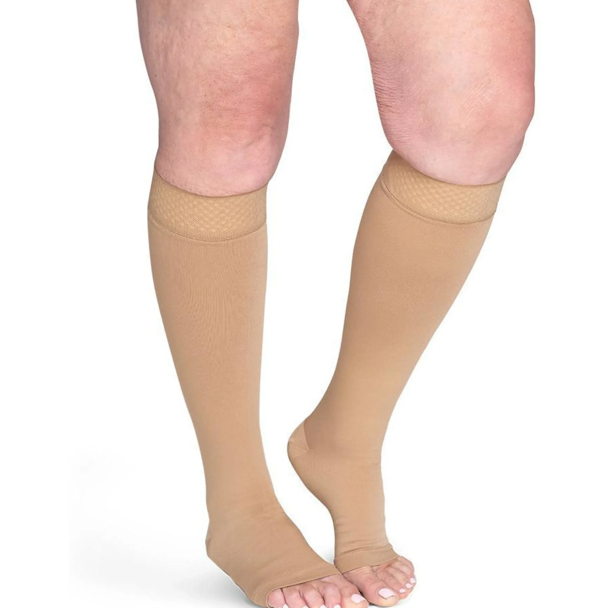 Sigvaris Secure Knee High 40-50 mmHg, Open Toe