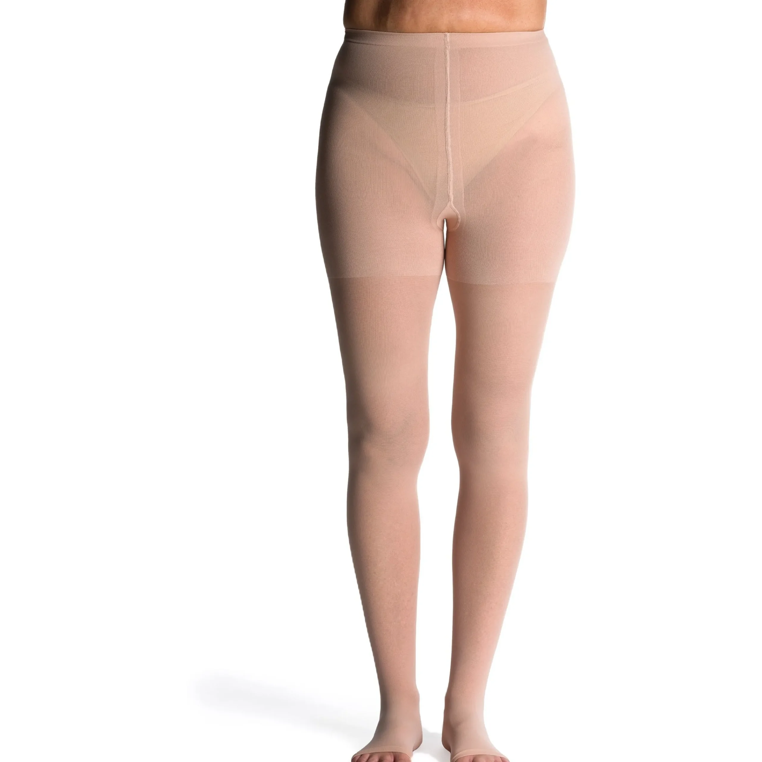 Sigvaris Sheer Women's Pantyhose 15-20 mmHg, Open Toe