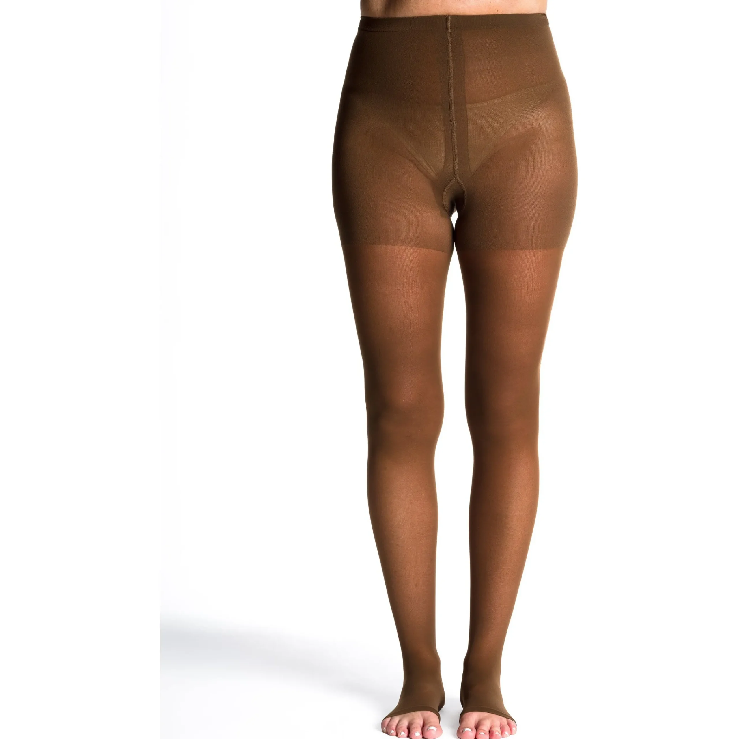 Sigvaris Sheer Women's Pantyhose 15-20 mmHg, Open Toe