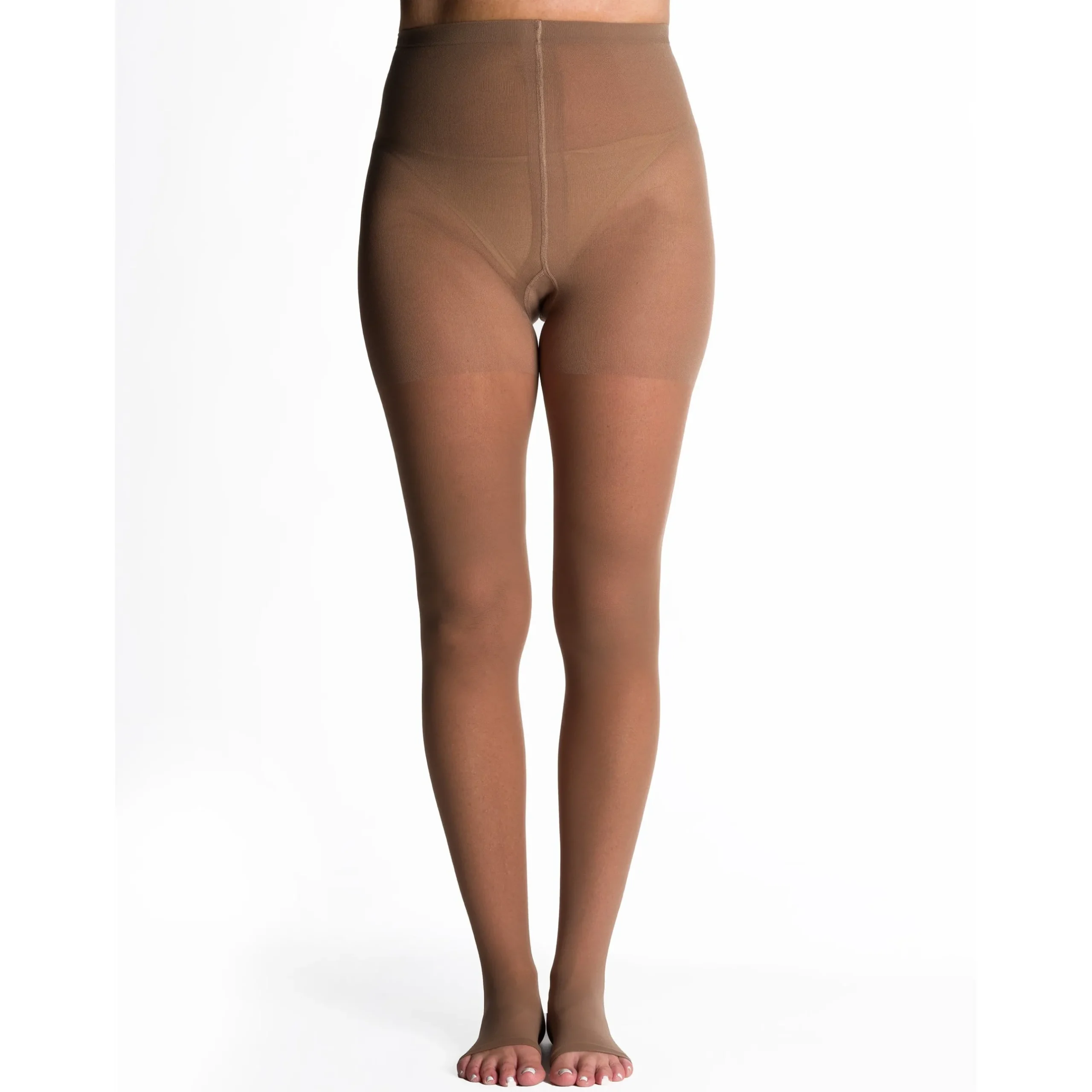 Sigvaris Sheer Women's Pantyhose 30-40 mmHg, Open Toe
