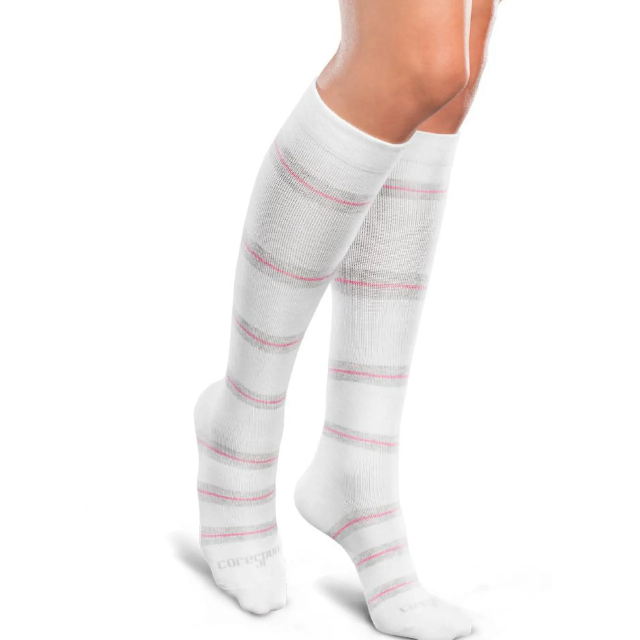 Therafirm® Core-Spun Knee High 15-20 mmHg, Patterned