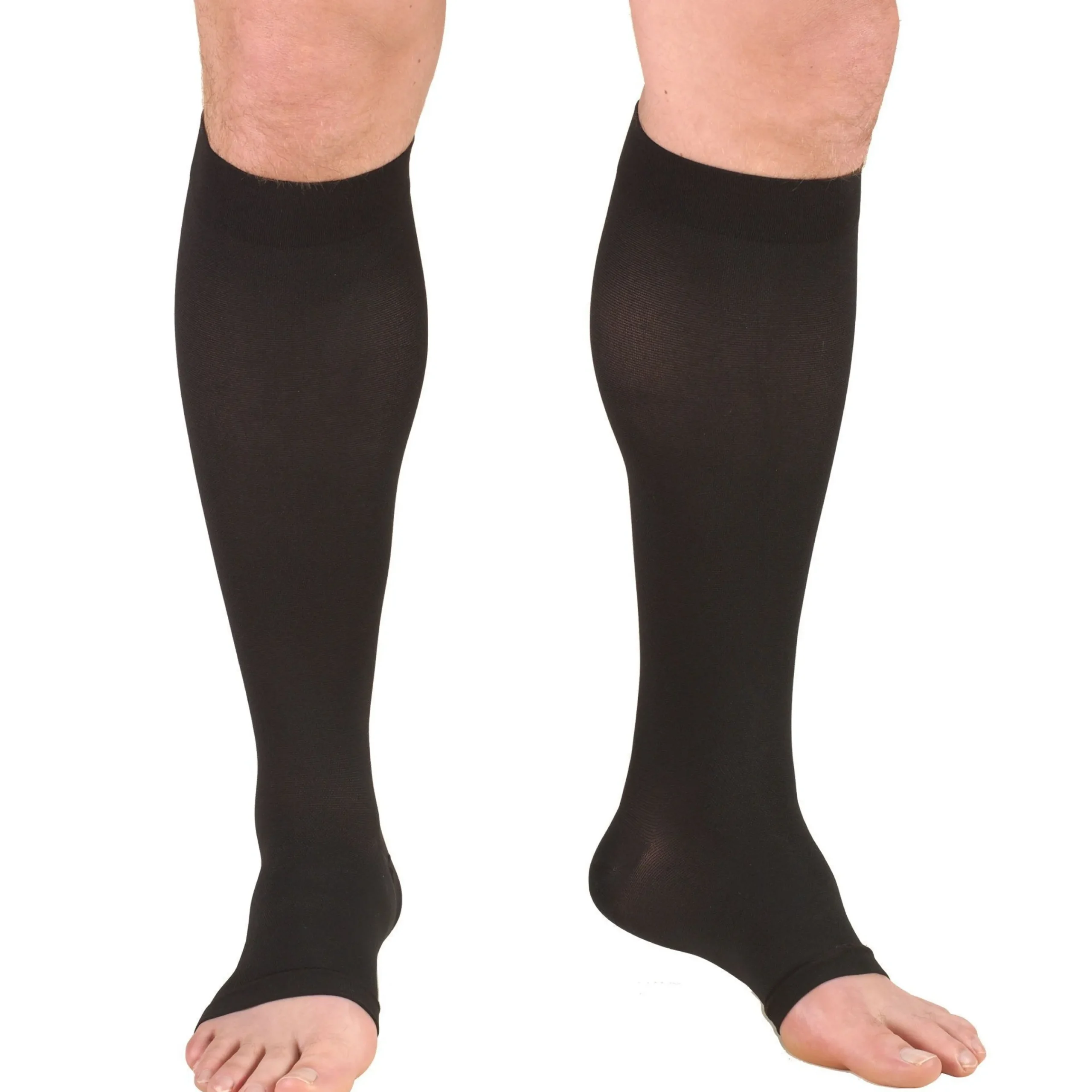 TRUFORM® Knee High 30-40 mmHg, Open Toe