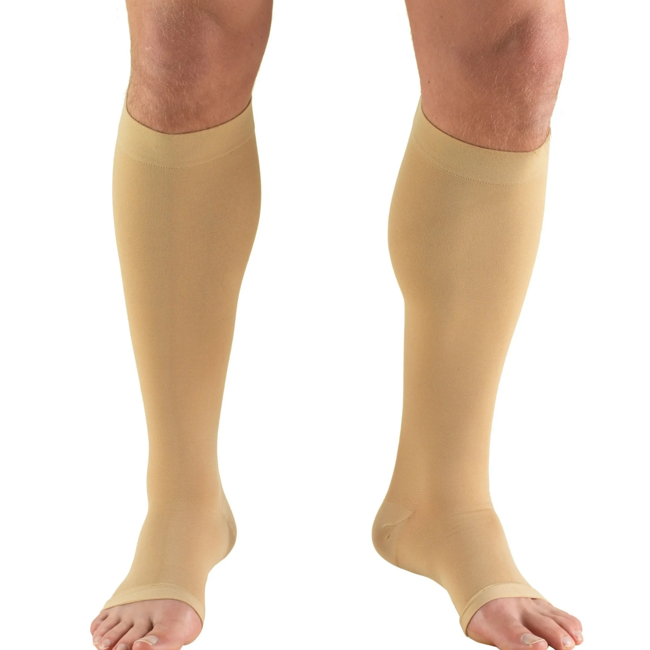 TRUFORM® Knee High 30-40 mmHg, Open Toe